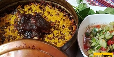 الأرز بالماش ولحم الرقبه: طبق إیرانی تقلیدی ومغذٍ وصحی