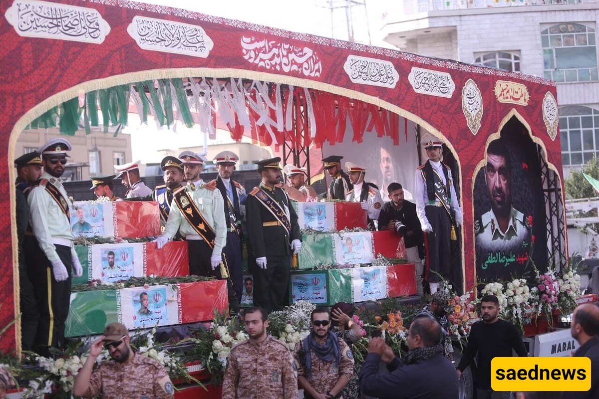 صوره استثنائیه من «فایننشال تایمز» توثّق نهضه وطنیه خلال تشییع شهداء «الاقتدار» بطهران