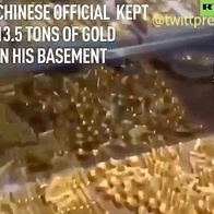 تم العثور على 13.5 طنًا من الذهب، و23 طنًا من الأموال النقدیه، وعشرات السیارات الفاخره فی قبو عمده سابق