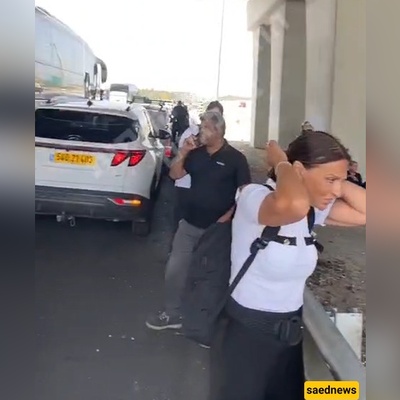 جسور الشوارع؛ ملاذ الإسرائیلیین الآمن للهروب من الصواریخ الإیرانیه! + فیدیو