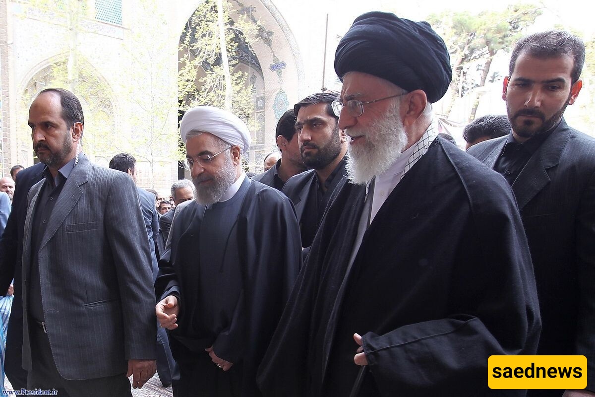 روحانی و خامنئی