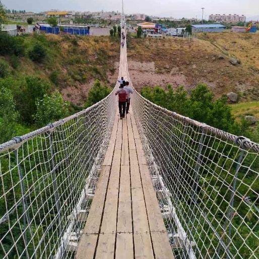 جسر مشکین شهر المعلق