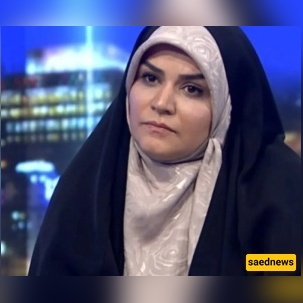 رفقه سحر إمامی، المذیعه الشجاعه فی قناه الأخبار وابنه القائد سلیمانی الکبرى فی مراسم شام الغریب فی بیت القیاده + صور