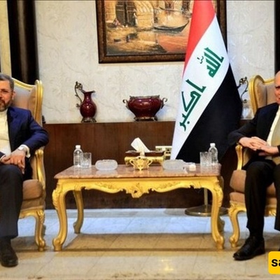 خطیب زاده یجری مشاورات مع وزیر الخارجیه العراقی