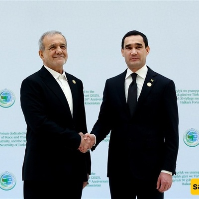 إیران تعتبر الثقه المتبادله أساس التعاون مع ترکمانستان