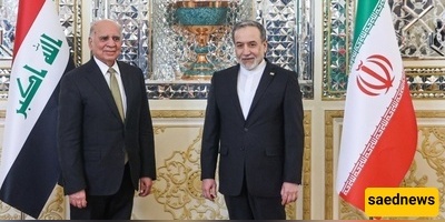 وزیر الخارجیه الایرانی یستقبل نظیره العراقی