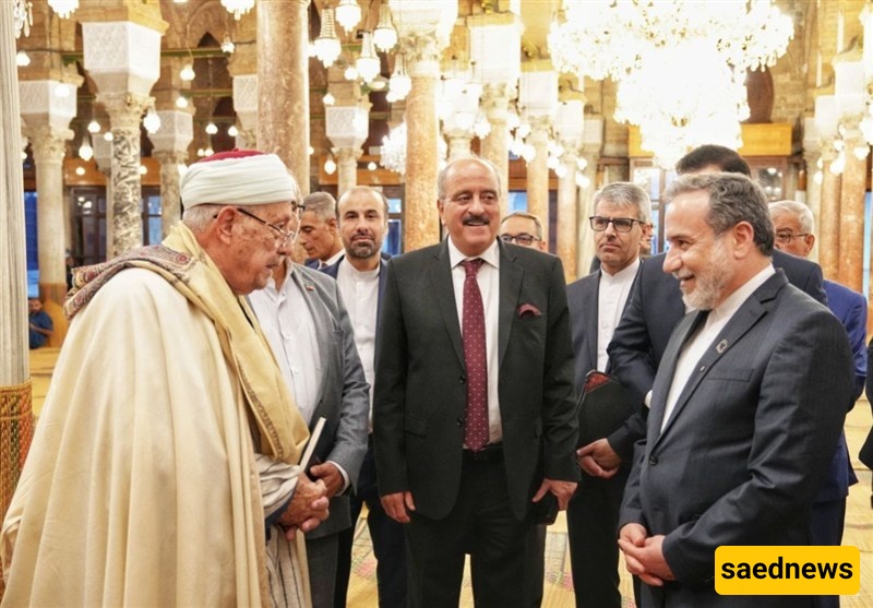 عراقچی یزور جامع الزیتونه ویلتقی مفتی تونس العام