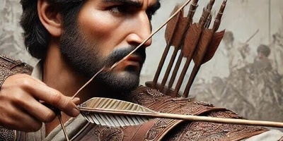 حیث یلتقی التاریخ بالتقنیه: سیلفی ممتع لأراش کمانغیر أثناء استمتاعه بالیخنه التقلیدیه فی قلب الطبیعه