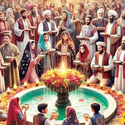 تقالید وعادات مهرجان أبانغان!