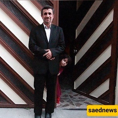 عوده محمود أحمدی نجاد إلى منزله فی نارمک بطهران تستقبل بحفاوه شعبیه دافئه — من لافتات الترحیب إلى ذبح الأغنام + صور