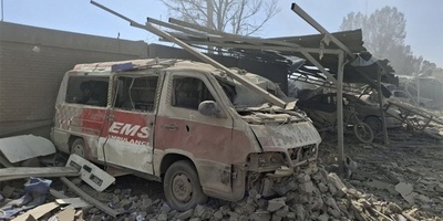 عاملون إیرانیون فی مجال الإغاثه یستهدفون خلال عملیه إنقاذ