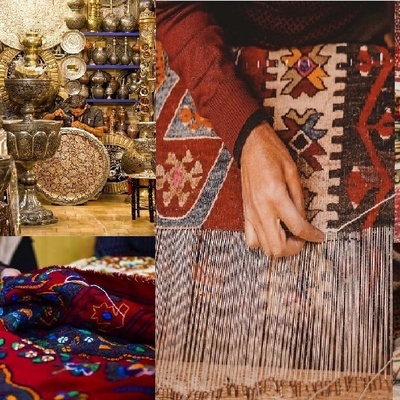 الحرف التقلیدیه فی خوزستان وأفضل التذکارات الفنیه