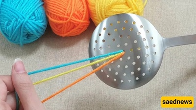 اکتشف کیف صنعتُ 50 سوارًا فی یوم واحد وبِعتُها جمیعًا! / فکره مذهله لعمل أساور بالخیط والملعقه + فیدیو