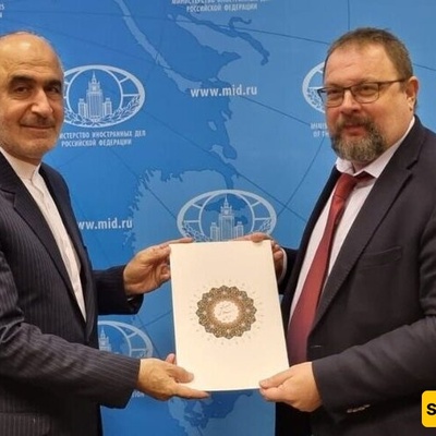 القنصل العام الإیرانی الجدید یبدأ عمله فی أستراخان، روسیا