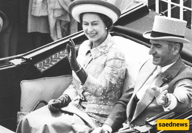 مفاتیح الذهب فی طهران وأصفهان — هدیه محمد رضا شاه لملکه إنجلترا / لو بقی یومین فقط، لکان أهدى لها البلاد کلها + صوره