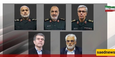اغتیال کبار القاده العسکریین الإیرانیین واثنین من الشخصیات المدنیه فی ضربات إسرائیلیه