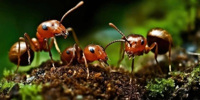 لقطه مقرّبه للغایه تکشف الوجه المخیف لنمله