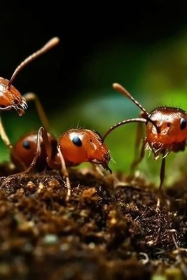 لقطه مقرّبه للغایه تکشف الوجه المخیف لنمله