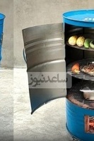 صف إبداعی: صناعه مدفأه خشبیه فاخره من برمیل قدیم + فیدیو