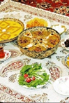 إفطار العروس وهدایا رمضان التقلیدیه فی الیوم السابع والعشرین