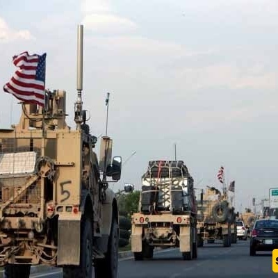 دخول قافله عسکریه أمریکیه إلى شرق سوریا