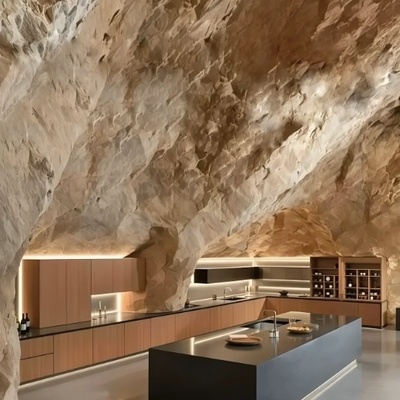 زوجان یکسران القواعد ویحولان کهفًا مهجورًا إلى قصر فاخر حدیث بدلًا من شراء منزل فی المدینه! / ابتداءً من الغد، وکلاء العقارات سیقیمون فی الغابات! +فیدیو