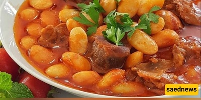 طریقه عمل الفاصولیا الترکیه — وصفه لذیذه وغنیه بالنکهه