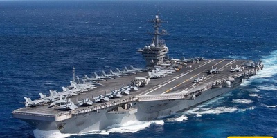 تم الکشف عن الإطار الزمنی لوصول الأسطول الأمیرکی إلى إیران