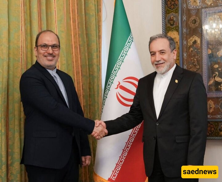 السفیر الإیرانی الجدید لدى صربیا یلتقی عراقجی