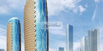 الهندسه المبتکره والفریده لأبراج الظباء التوأم فی أبوظبی: رمز العظمه الهندسیه + فیدیو