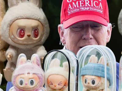 ترامب أصبح لابوبو!؛ عرض خاص لعشاق الفکاهه السیاسیه 😄 + صوره