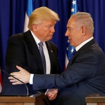ترامب دمیه فی ید بیبی!