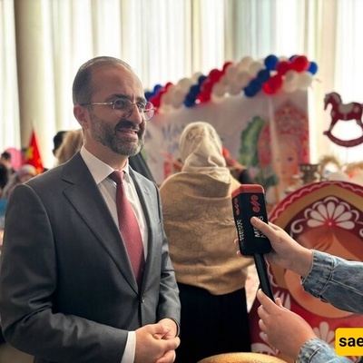 إیران وروسیا جاران ودودان وأخویان فی المنطقه: دبلوماسی روسی