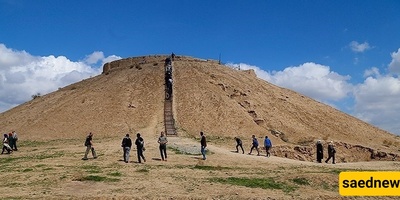 تلّ أزبکی: جوهره ألبروز المخفیه بین الطبیعه والتاریخ فی إیران🏞️✨