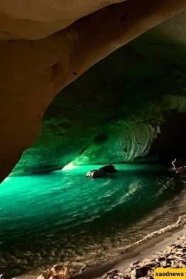 المالدیف؟ لا شکرًا—لدینا شواطئنا الخاصه / استکشاف أجمل کهف ساحلی فی جنوب إیران یشبه لوحه حیه 😍