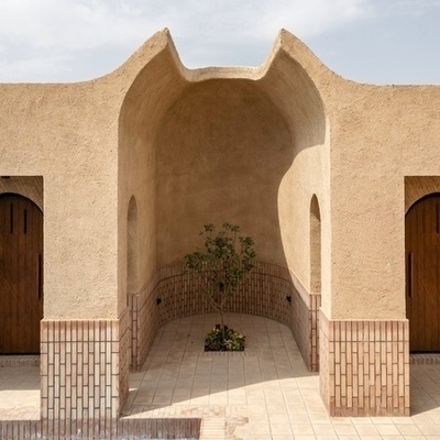 نظره إلى العماره الجریئه لمنزل نقل أصفهان إلى عصر جدید / الفائز بجائزه أفضل تصمیم للعام بمفهوم یمزج الحداثه بالتقالید