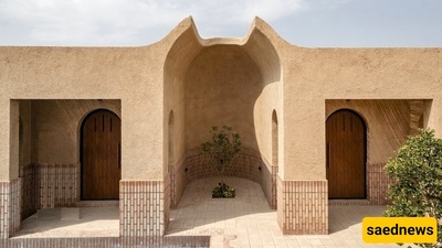 نظره إلى العماره الجریئه لمنزل نقل أصفهان إلى عصر جدید / الفائز بجائزه أفضل تصمیم للعام بمفهوم یمزج الحداثه بالتقالید