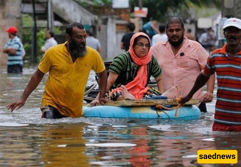 فیضانات وانهیارات طینیه فی سریلانکا تودی بحیاه 123 شخصًا و130 آخرین ما زالوا فی عداد المفقودین