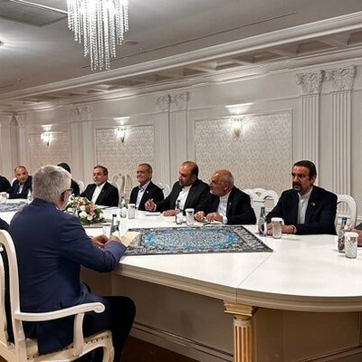 رئیس مجلس الجمعیه الوطنیه البیلاروسی یلتقی الرئیس الإیرانی