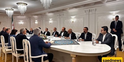 رئیس مجلس الجمعیه الوطنیه البیلاروسی یلتقی الرئیس الإیرانی