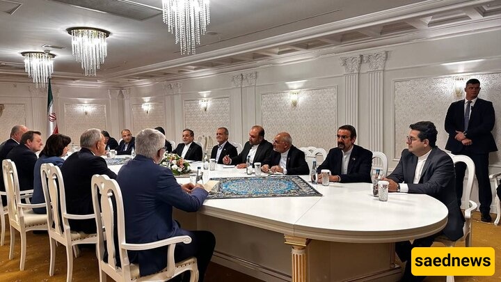 رئیس مجلس الجمعیه الوطنیه البیلاروسی یلتقی الرئیس الإیرانی