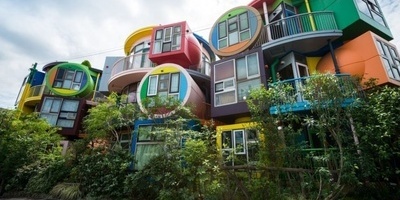 منزل صُمم لتحدی الموت: الابتکار المعماری المذهل فی الیابان الذی کسر حدود التصمیم