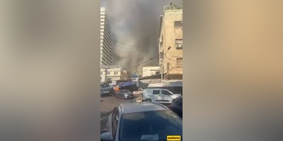 الدفاع الجوی الإسرائیلی یکتفی بالمشاهده ویُصفّق للصواریخ الإیرانیه!؛ دخان الانفجارات الکثیفه یغطّی الأراضی المحتله + فیدیو
