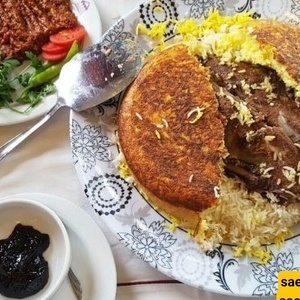 أرز باستورما الأصیل من أردبیل: وجبه تقلیدیه منسیه بعطر یملأ الشارع – وصفه الجده + فیدیو