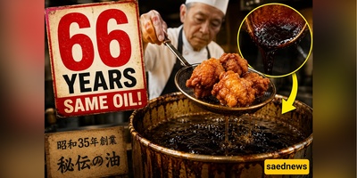 هل تتناول دجاجاً مقلیاً بزیت عمره 66 عاماً؟ قصه مطعم یابانی تشعل الإنترنت