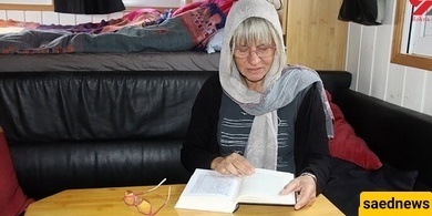 امرأه ألمانیه عالقه فی إیران بلا مخرج للأمام أو العوده