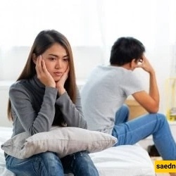 لغه جسد الشریک الزوجی الذی لدیه مشاکل معک