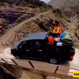 طریق الموت فی إیران! طبیعه لورستان البکر والمذهله — الذهاب اختیارک، والعوده بید الله! + فیدیو