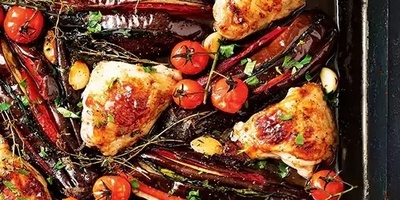 مشاوی شهیه | کیفیه تحضیر کباب الباذنجان والدجاج اللذیذ والفرید (وصفه عملیه بالکامل)
