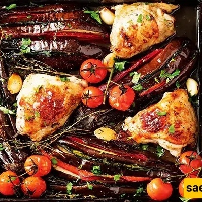 مشاوی شهیه | کیفیه تحضیر کباب الباذنجان والدجاج اللذیذ والفرید (وصفه عملیه بالکامل)